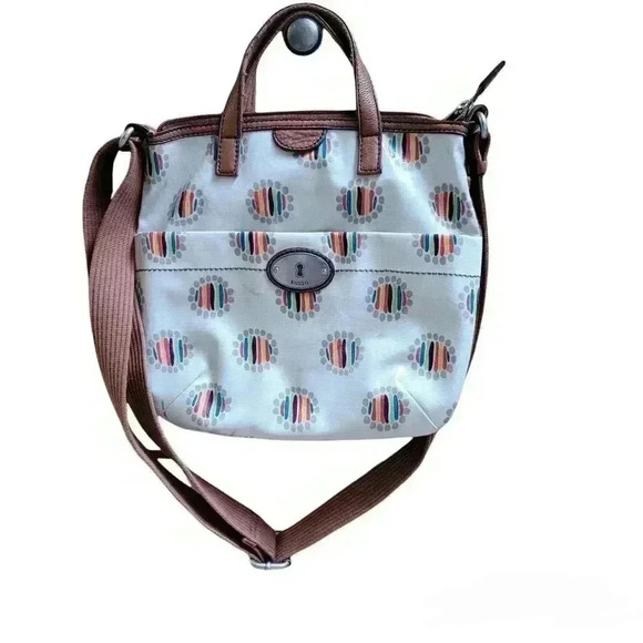 Fossil pvc coated Crossbody see all pics for details - Picture 1 of 9